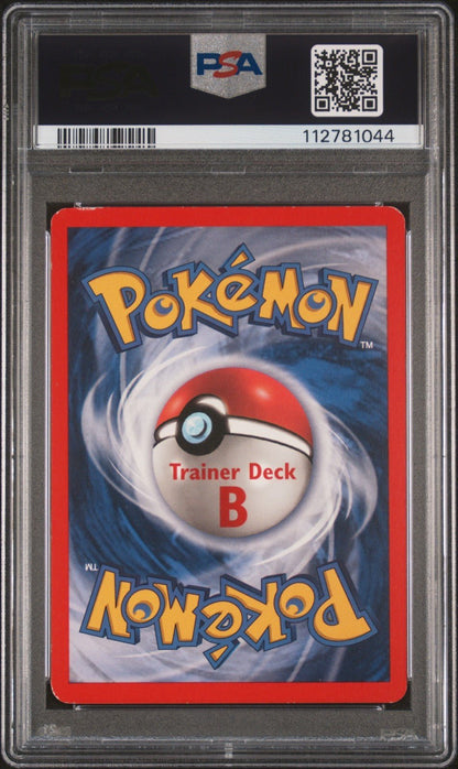 Blastoise 2/102 TRAINER DECK B Red Back Pokemon PSA 6