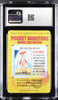 CGC 10 Misty & Pikachu 23 Carddass Vending Bandai Japanese Pokemon 1998