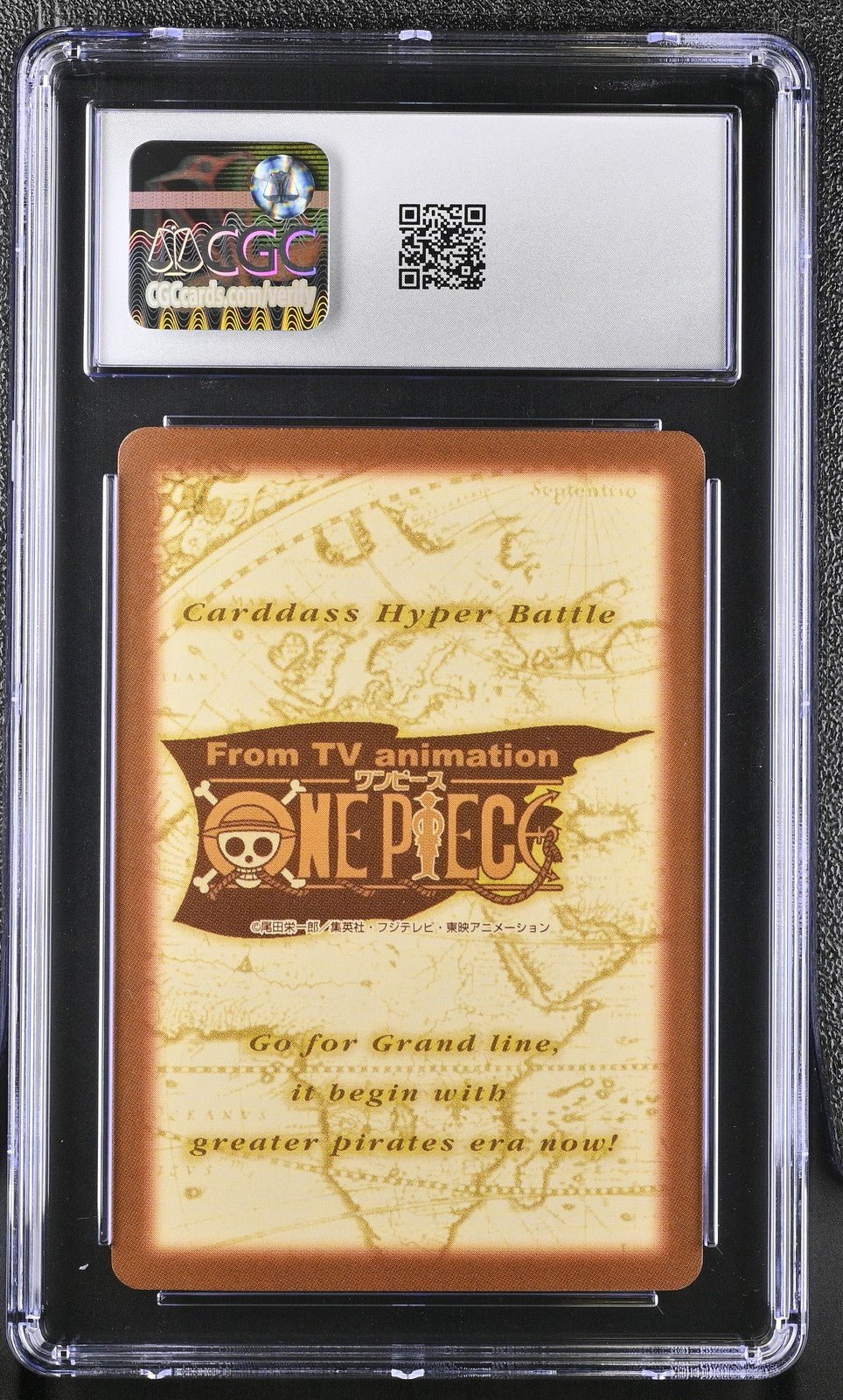 CGC 10 One Piece CHB Luffy Carddass Hyper Battle 2001 C428 Vintage Japanese