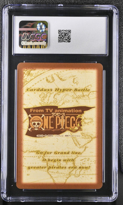 CGC 10 One Piece CHB Luffy Carddass Hyper Battle 2001 C428 Vintage Japanese