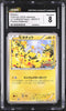 CGC 8 Pikachu Outbreak! XY Promo 069/XY-P Pokemon Card Japanese 2014