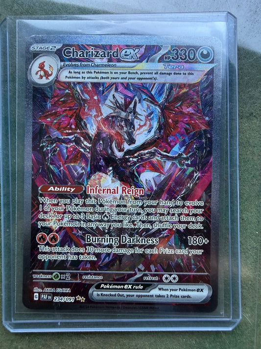 Charizard ex 234/091 Special Illustration Rare Pokémon Paldean Fates English