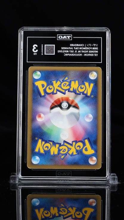 Charizard Stormfront Holo 092/092 TAG 3 Japanese Pokemon 1st Ed