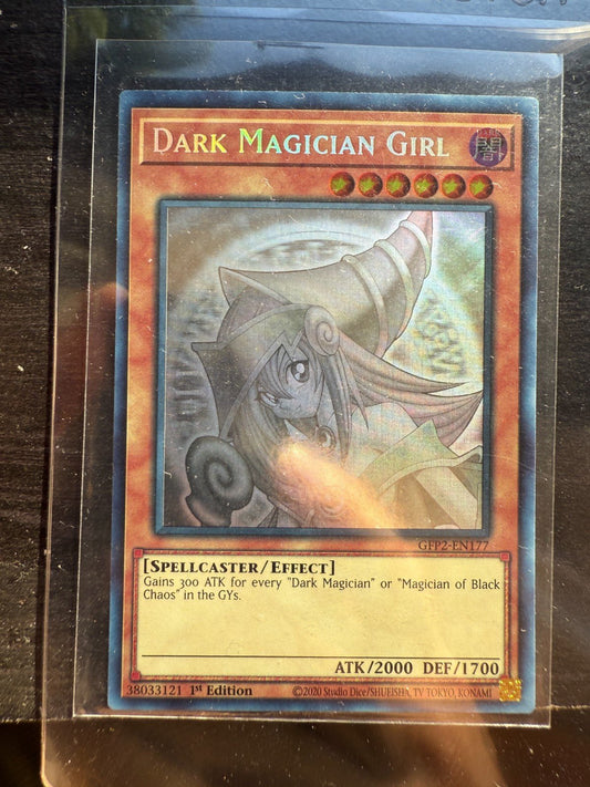 Dark Magician Girl - GFP2 - EN177 - Ghost Rare 1st Edition Mint Yugioh