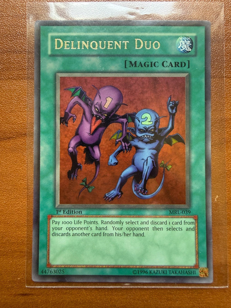 Delinquent Duo MRL - 039 1st Edition Yu - Gi - Oh Magic Ruler NA English LP