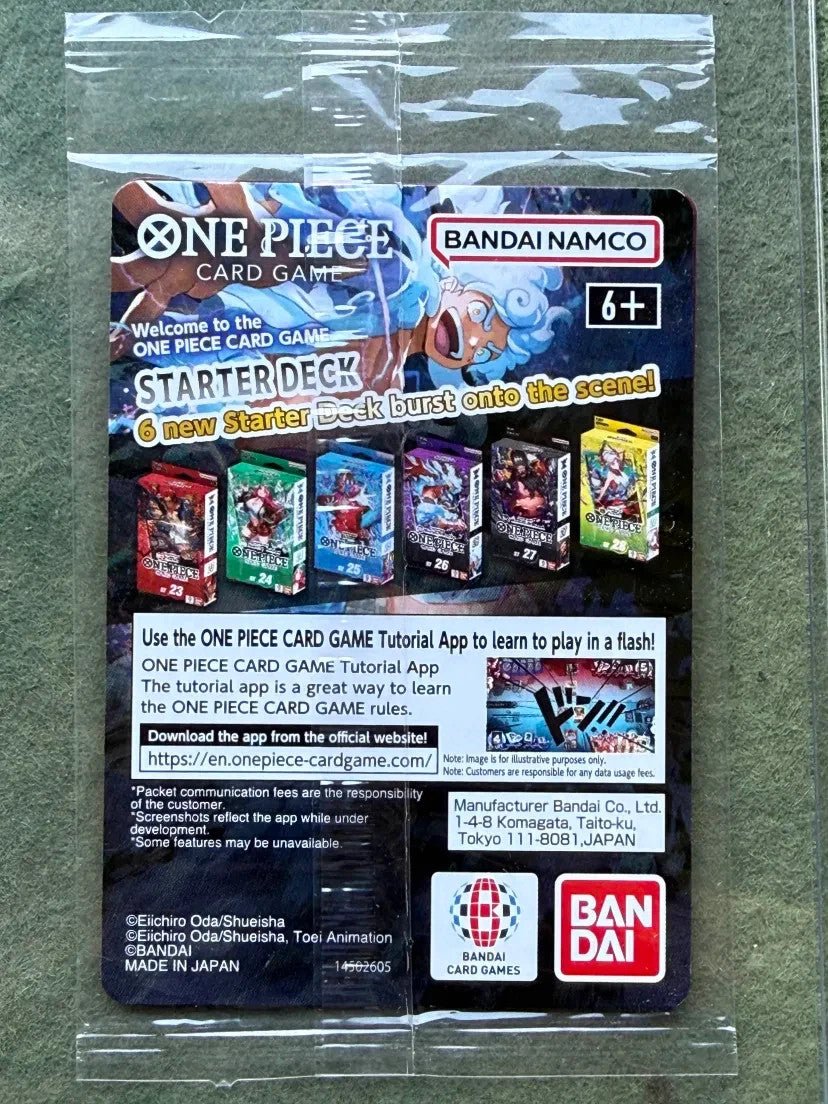 (Dodger Luffy) Monkey D. Luffy Leader (Sealed) One Piece Card Game EB02 - 010