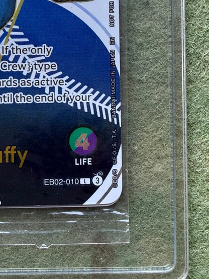 (Dodger Luffy) Monkey D. Luffy Leader (Sealed) One Piece Card Game EB02 - 010