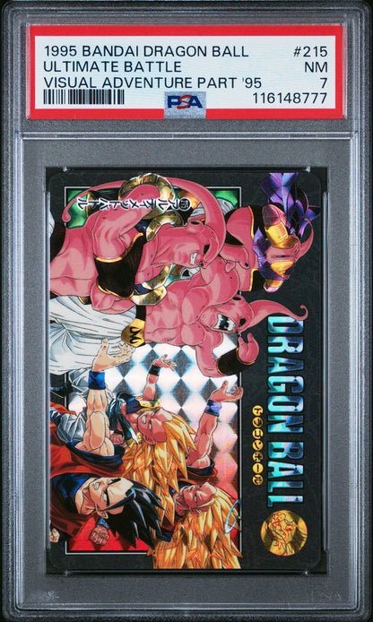 Dragon Ball Japanese Visual Adventure 95 215 Prism Ultimate 1995 PSA 7