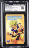 DRAGON BALL SUPER SAIYAN SON GOKU TOSHO BOOK CARD 2008 PHONE CGC 10