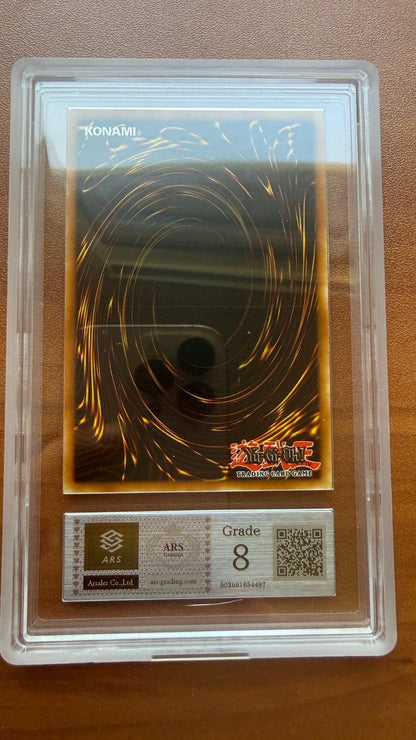 Flame Swordsman 1st Edition LOB-003 Legend of Blue Eyes AGS 8 Yu-Gi-Oh