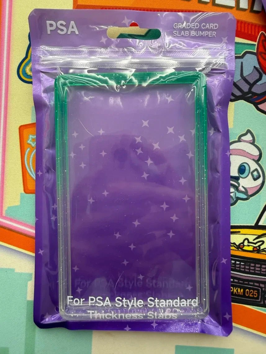 Gradient Colors Graded Card Slab Protector Guard TPU Bumper For PSA/CGC 35PT