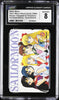 Japanese Sailor Moon Team Phone Card Nippon Telegraph Purchase Bonus CGC 8