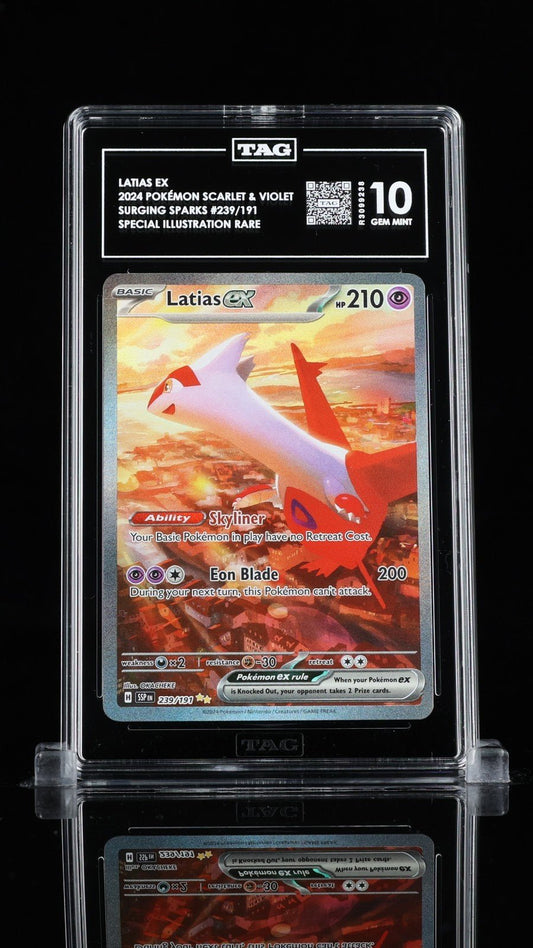 Latias ex 239/191 TAG 10 SIR Surging Sparks SSP Pokemon 2