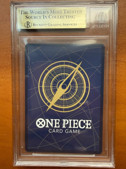 Luffy OP13 - 118 Manga Alt Art Carrying on His Will One Piece Japanese BGS 9.5 2