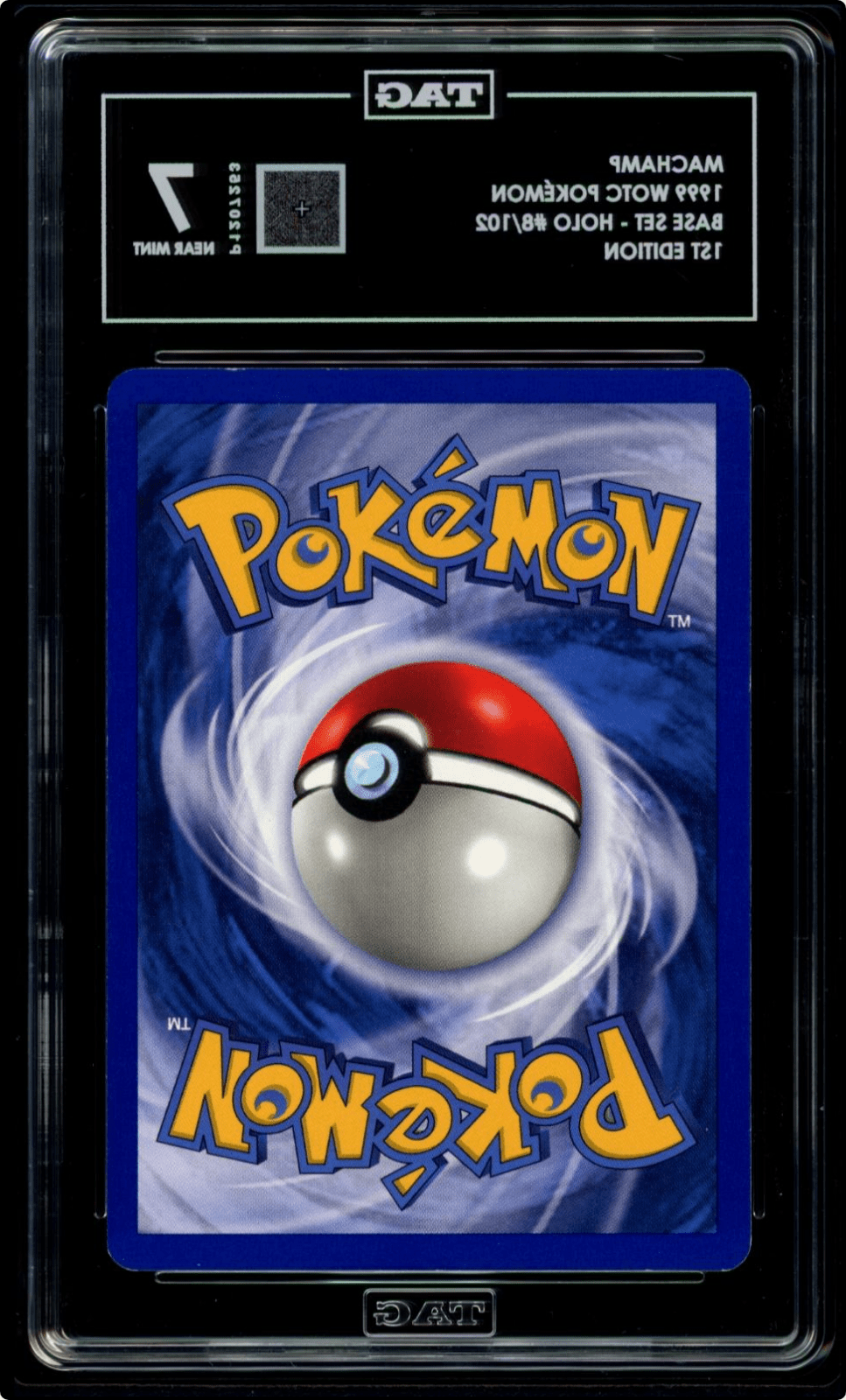 Machamp Holo 1st Edition 8/102 Pokemon Base Set 1999 TAG 7