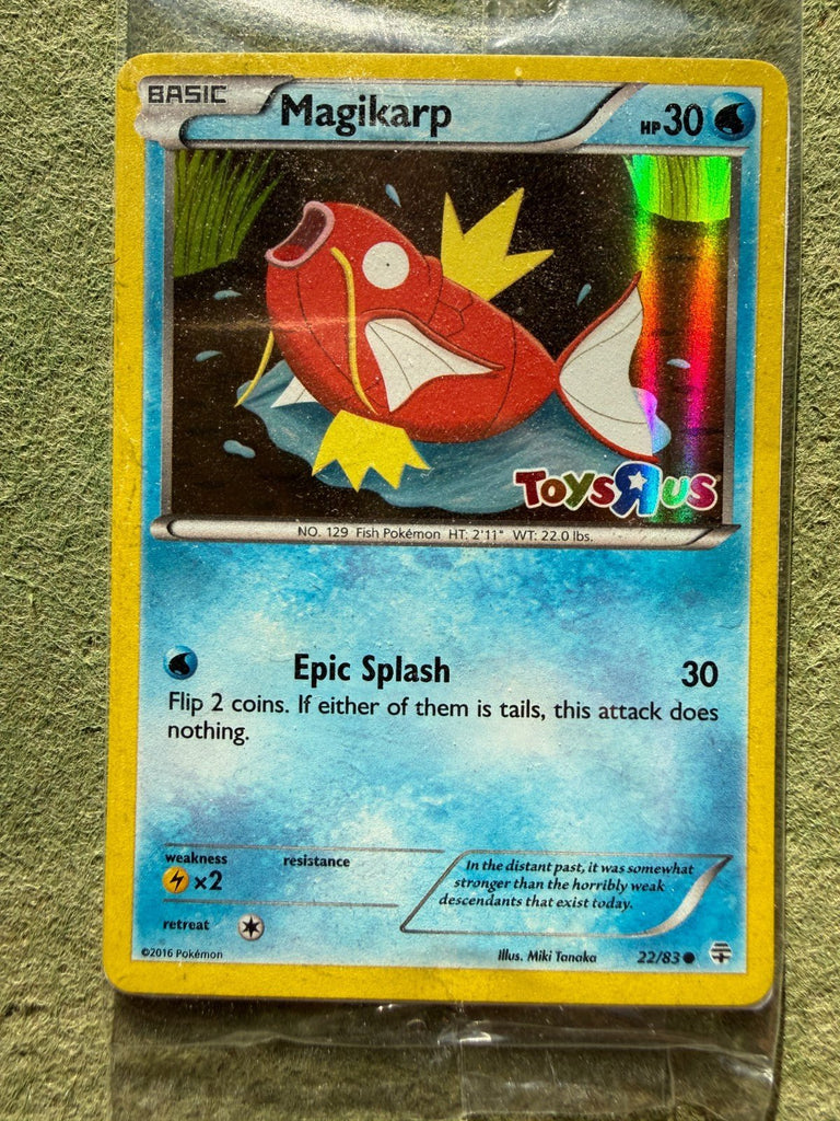 Magikarp SEALED Toys R Us Promo Generations 22/83 Holo Pokemon 2016