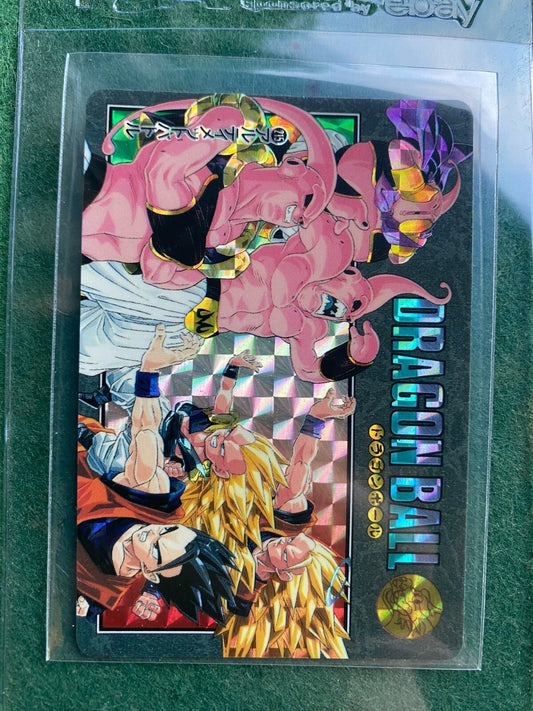Majin Buu Vs Goku Gohan Gotenks 215 Prism Dragon Ball Visual Adventure 95 LP 2