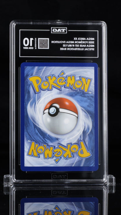 Mega Absol EX Pokemon Mega Evolution Special Illustration Rare TAG 10 180/132