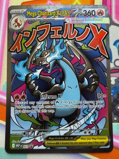 Mega Charizard X ex - 023 PROMO - Pokemon Mega Evolution - NM