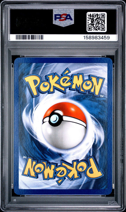 Meganium - Pokemon 2000 Neo Genesis 10/111 1st Edition Holo PSA 8