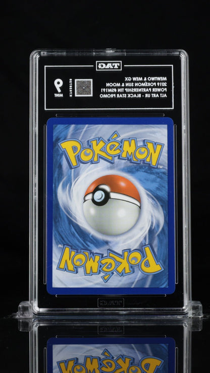 Mewtwo & Mew GX SM191 - TAG 9 - Black Star Promo Tag Team