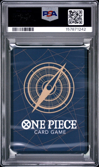 Mihawk OP14-119 SEC Manga Alt Art The Azure Sea's Seven Japanese ONE PIECE PSA 9