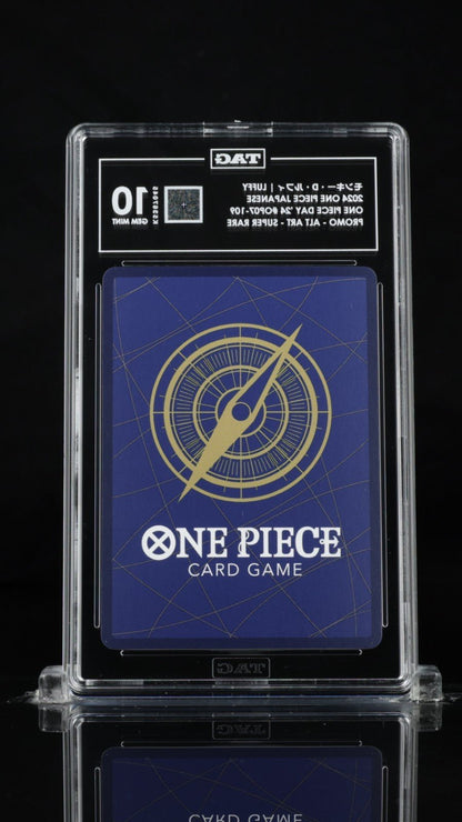 Monkey D. Luffy OP07-109 SR Promo 2024 ONE PIECE Day 24 Foil PCC Japanese TAG 10