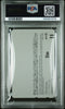 NEON GENESIS EVANGELION: DEATH & REBIRTH PHONE CARD ASUKA LANGLEY SOHRYU PSA 10