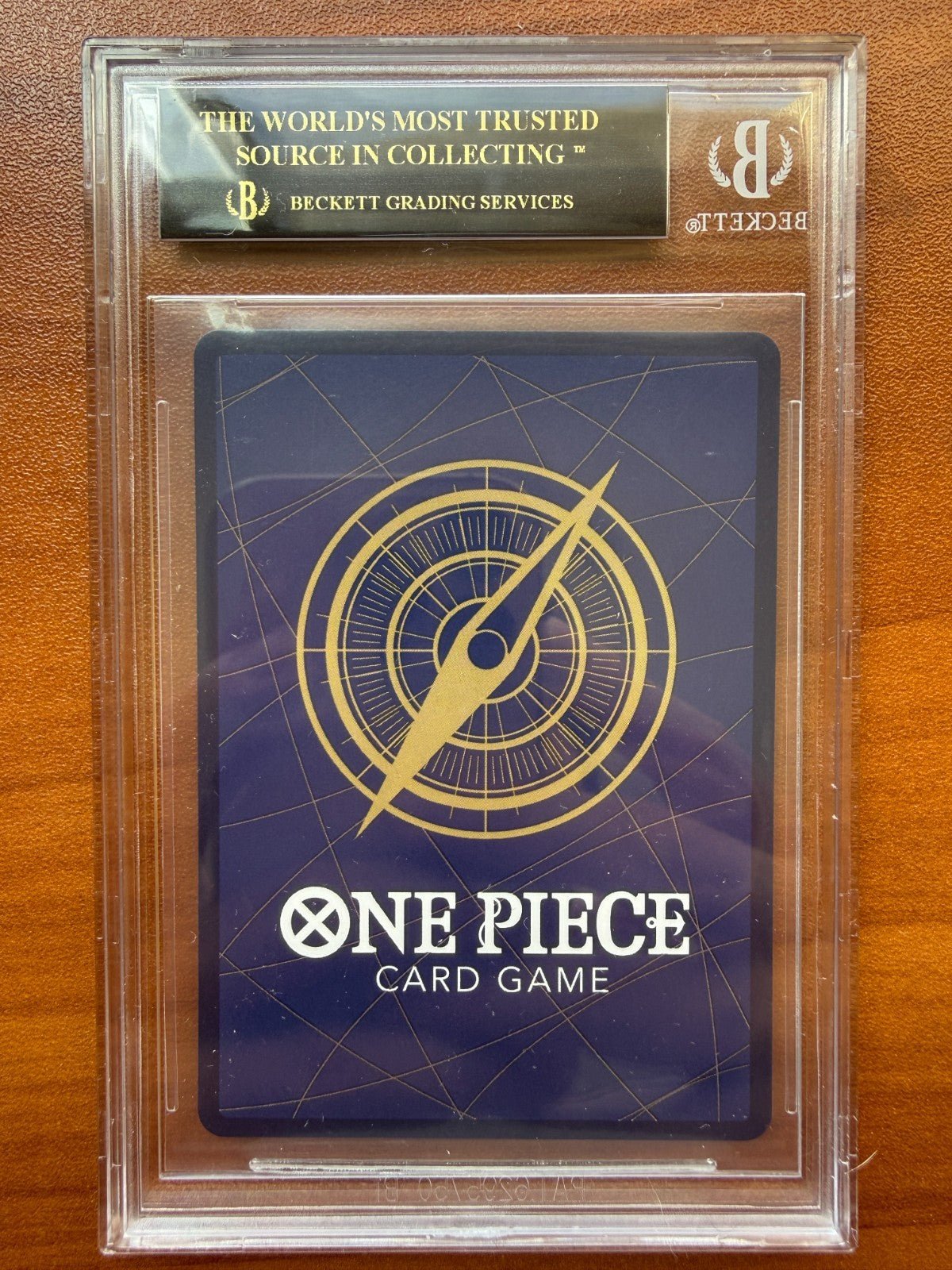 One Piece 2025 Monkey D Luffy P - 110 One Piece Day'25 Japanese BLACK LABEL BGS 10