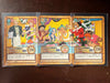 One Piece Carddass Hyper Battle 2001 Bandai Buffet Luffy Nami Sanji & Others NM - 