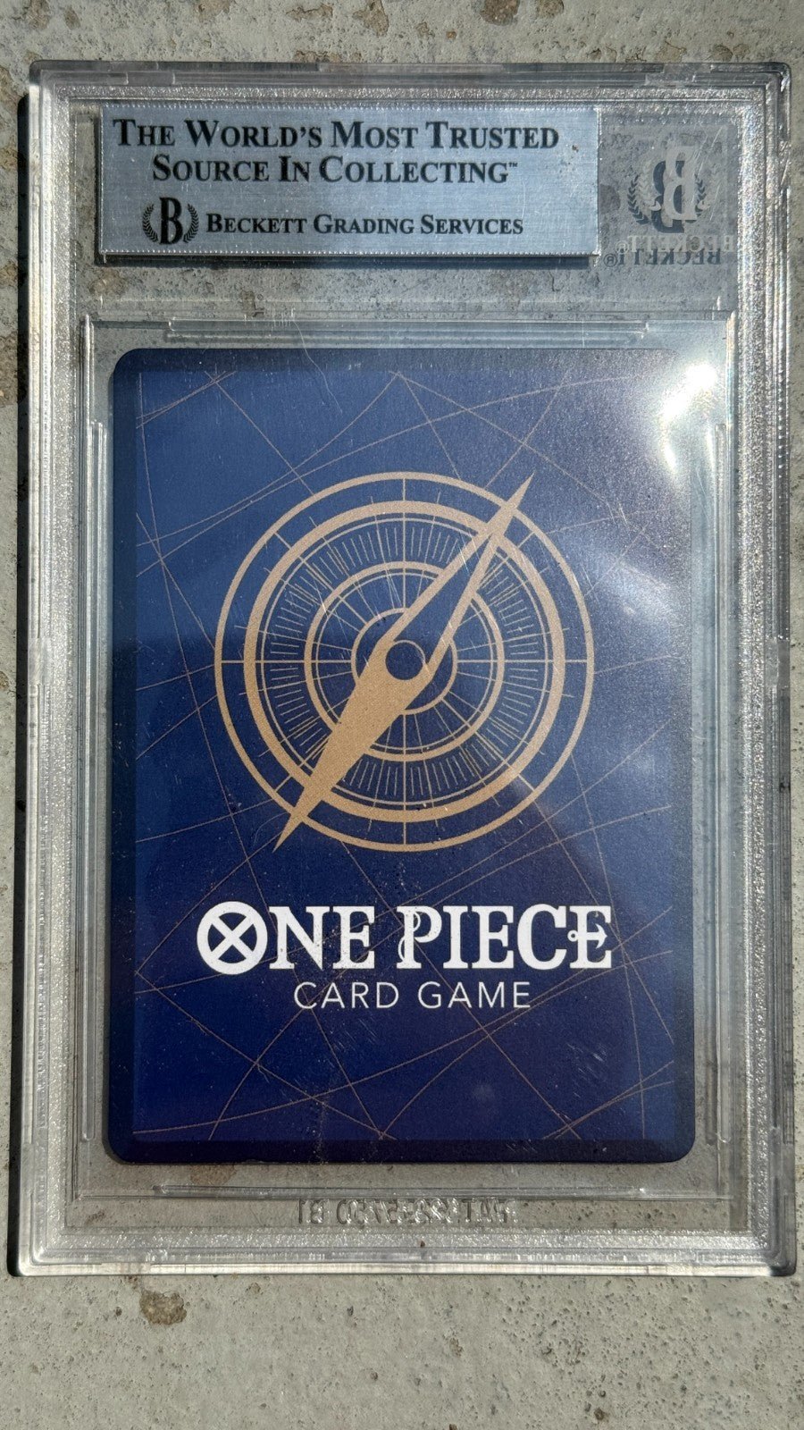 One Piece Gol.D.Roger Emperors New World Gold Manga Art OP09 - 118 Japanese BGS