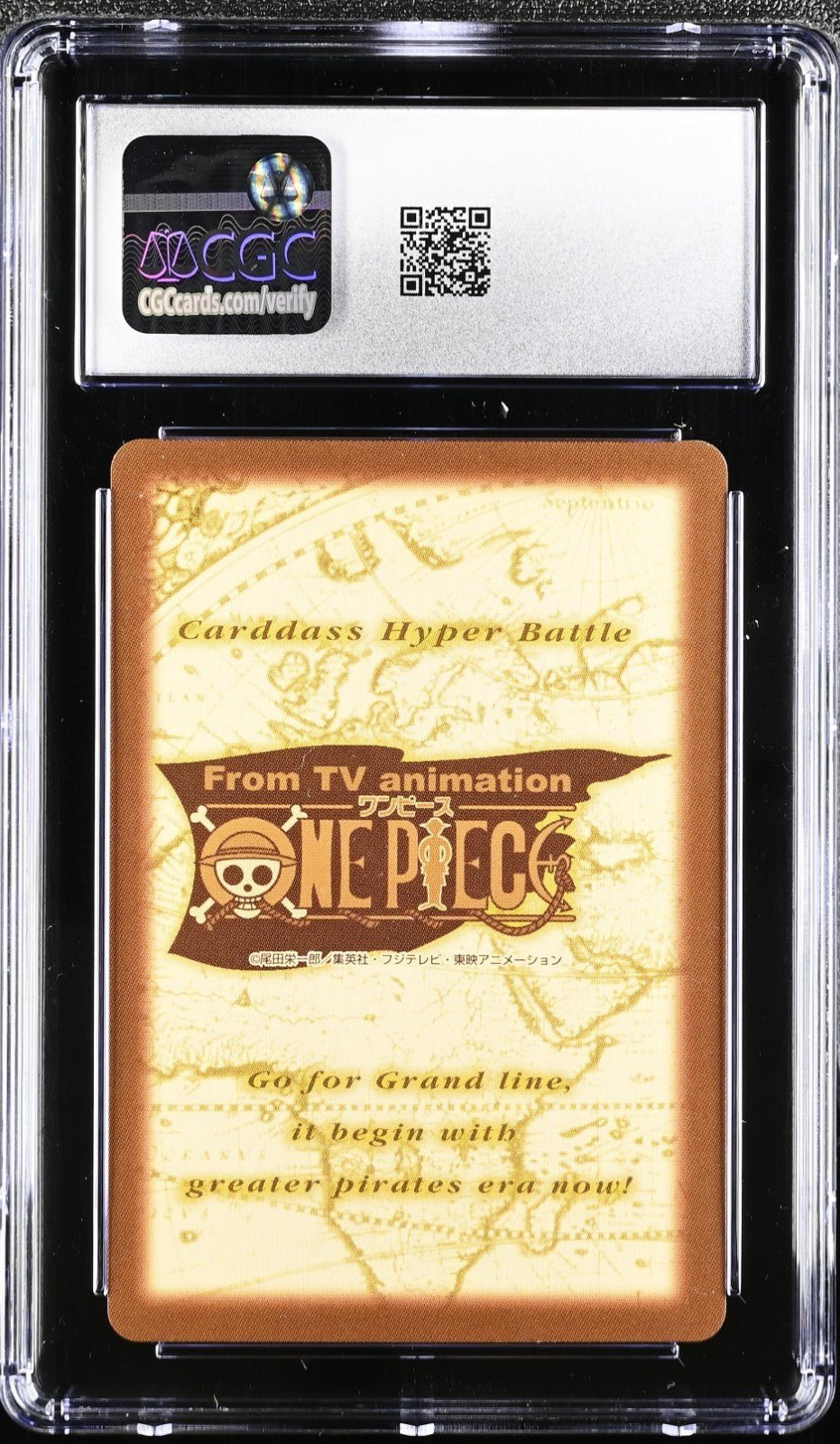 One Piece Luffy Gum Gum Bullet C428 Hyper Battle Carddass 2001 Bandai PSA 9