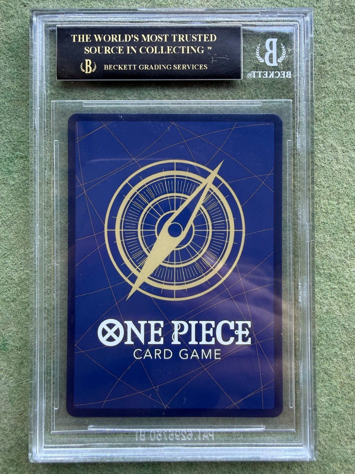 One Piece Monkey D. Luffy EB02 - 061 SEC PRB02 Premium BGS 10 Black Label POP 11