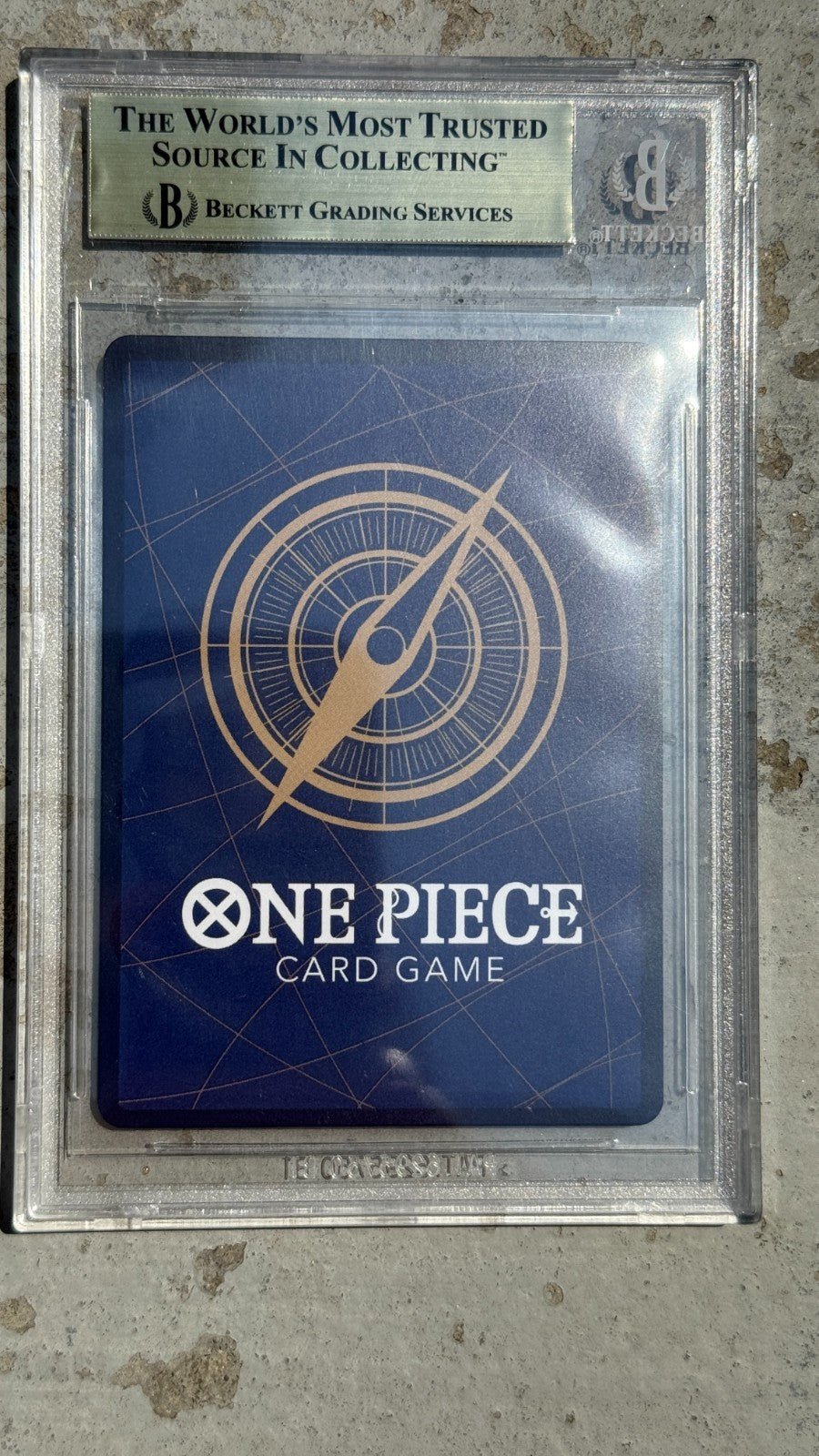 One Piece MONKEY D. LUFFY MANGA 3RD ANNIVERSARY - SILVER OP05 - 119 BGS 9.5 PSA