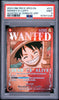 One Piece Monkey D Luffy ST01-012 Wanted Poster SP OP03 English PSA 9
