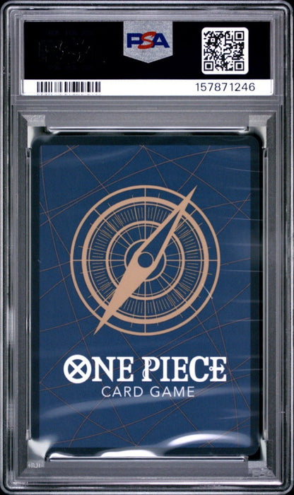 One Piece Monkey D Luffy ST01-012 Wanted Poster SP OP03 English PSA 9