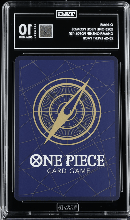 One Piece O-Nami CS 25-26 Event Pack Championship Promo OP06-101 English TAG 10