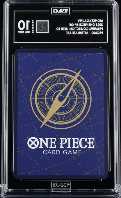 One Piece Premium Card Collection 25th Monkey D Luffy Promo P-001 TAG 10