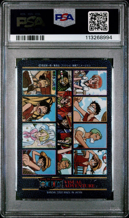 ONE PIECE SANJI/LUFFY/NAMI/USOPP/FRANKY/DRACULE MIHAWK/ZORO/CHEF ZEFF PSA 8 120