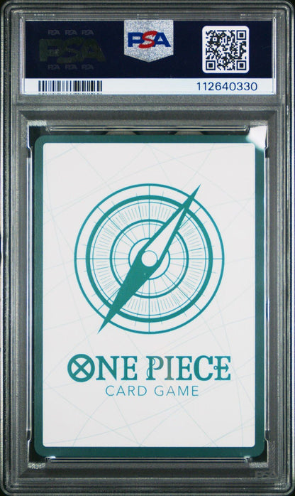One Piece TCG - The Best - English Premium Booster Luffy Gold Don!! PRB - 01 PSA 10