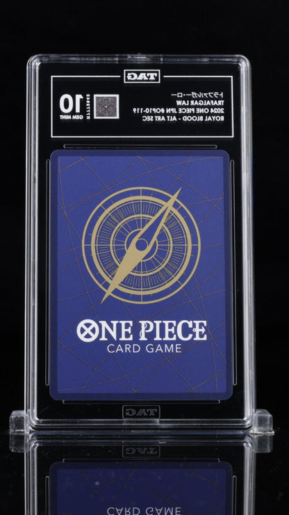 One Piece Trafalgar Law (119) (Manga) OP10 - 119 Royal Blood Foil TAG 10 2