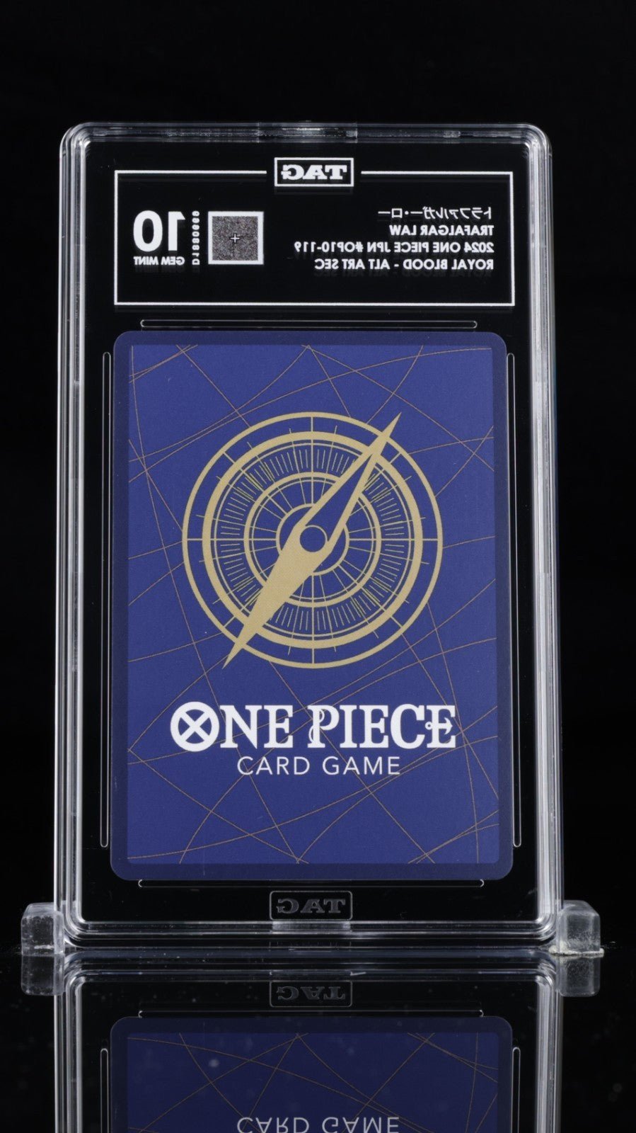 One Piece Trafalgar Law (119) (Manga) OP10 - 119 Royal Blood Foil TAG 10