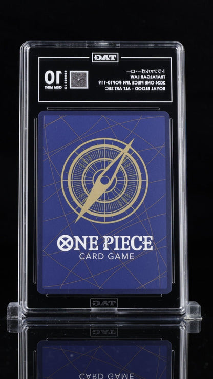 One Piece Trafalgar Law (119) (Manga) OP10 - 119 Royal Blood Foil TAG 10