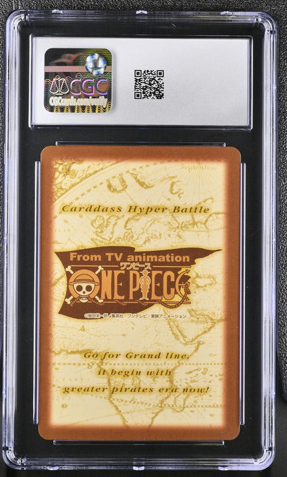 One Piece Zoro Carddass Hyper Battle TCG C429 Holo Vintage 2001 Japanese CGC 8