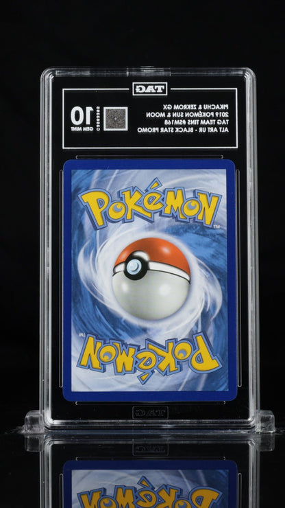 PIKACHU & ZEKROM GX TAG TEAM PROMO TAG 10 SM168