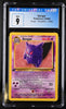 Pokemon 1999 Fossil Gengar 1st Edition 20/62 CGC Blue Label 9