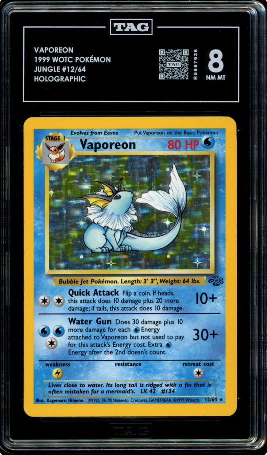 ancient mew card pokemon 2000 Pokemon TCG: Water Blast Jungle Vaporeon Theme Deck Sealed – TBC Games main image 0