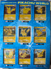 Pokemon 2010 Pikachu World Collection TGC Promo Set Sealed Blue