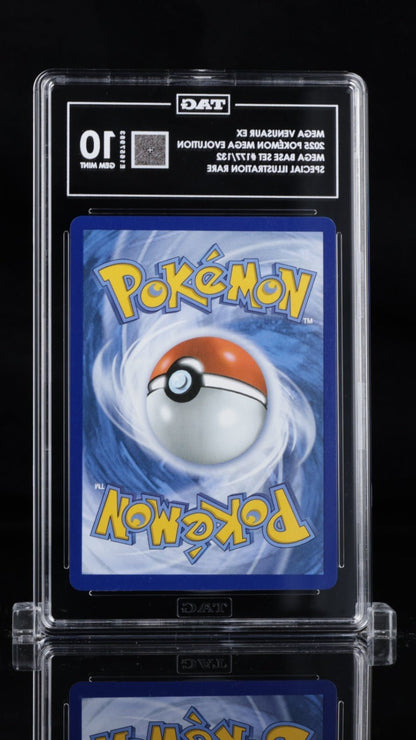 Pokemon 2025 Mega Venusaur ex 177/132 SIR Mega Evolutions - TAG 10