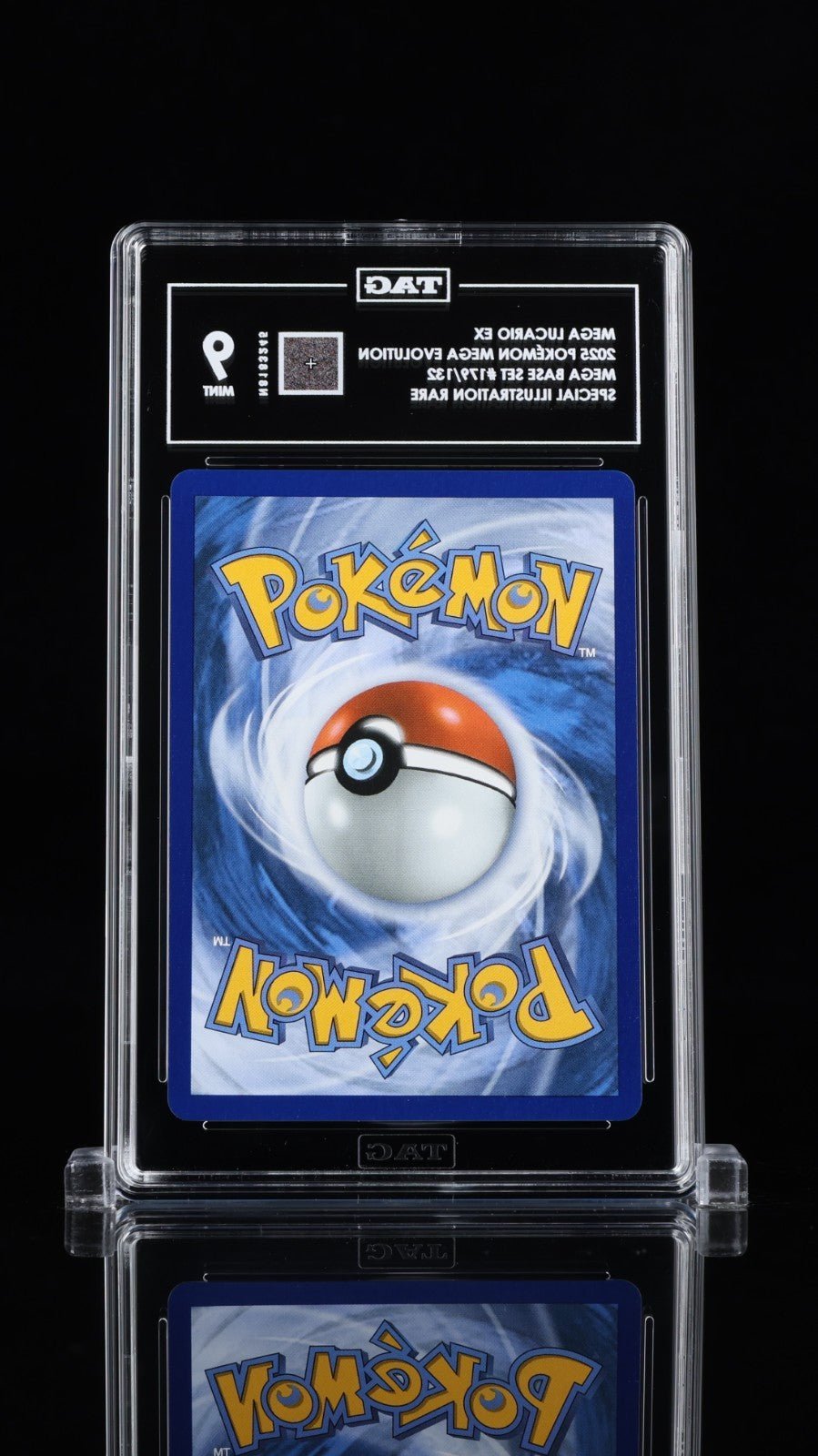 Pokemon 2025 TAG 9 Mega Lucario Ex 179 Mega Evolution SIR